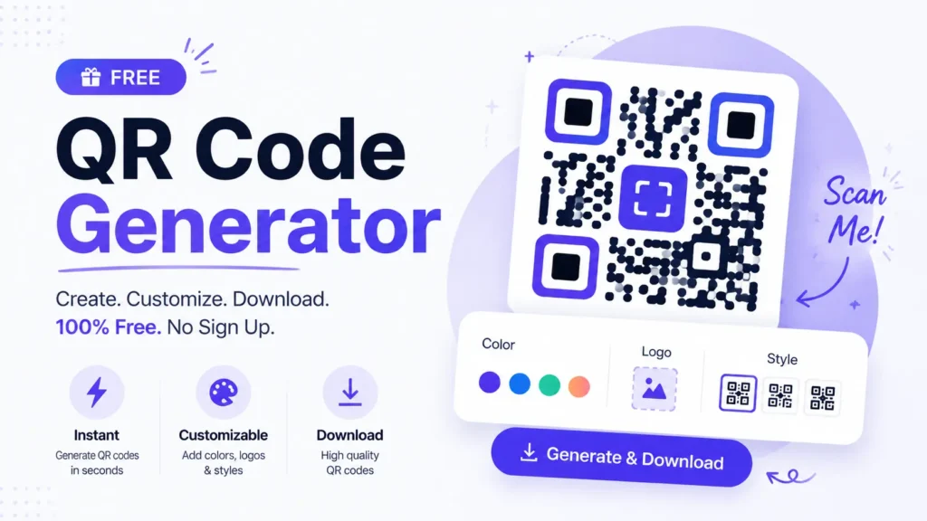 transparent qr code generator