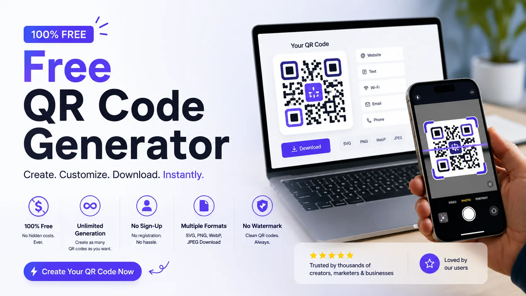 Free qr code generator